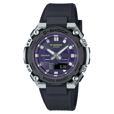 G-Shock DUO G-Steel Mid Thin Black Resin Band Watch GSTB600A-1A6