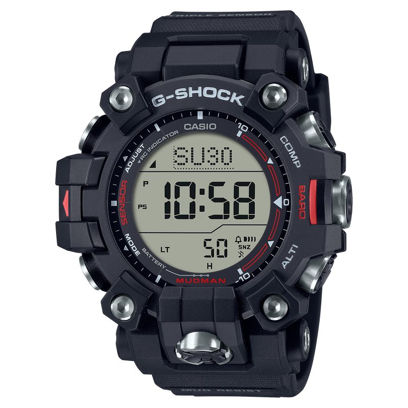 G-Shock Master of G-Land Mudman Black Resin Band Watch GW9500-1D