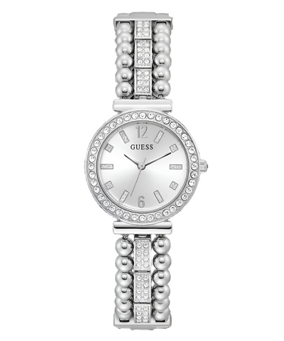 Guess Gala Silver Dial Stainless Steel Watch GW0401L1