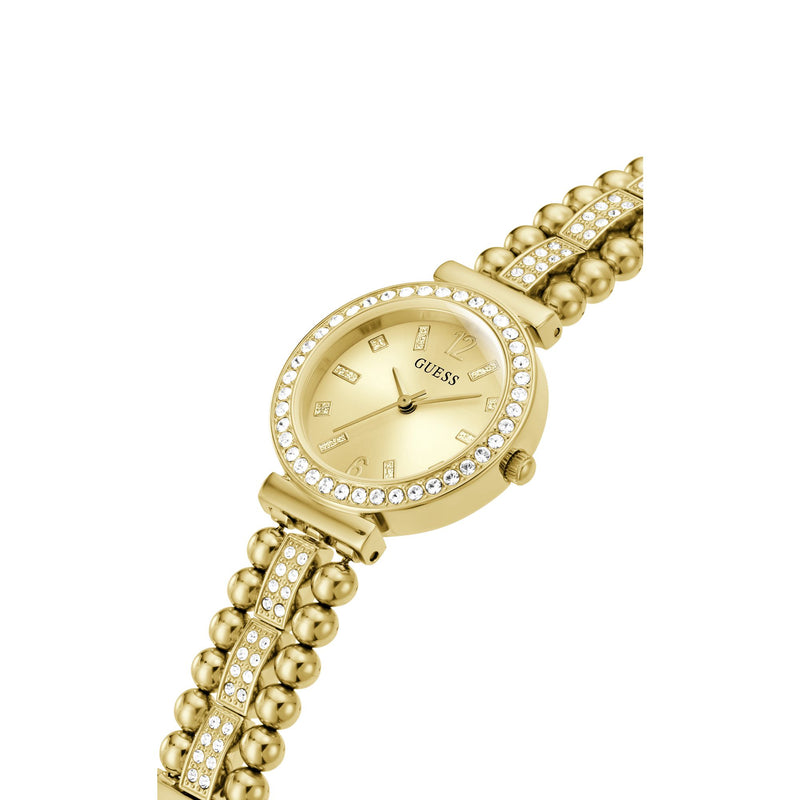 Guess Gold Beaded Glitz Gala Watch GW0401L2