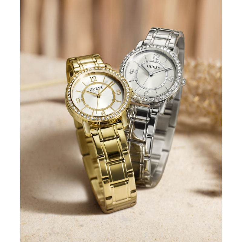 Guess Gold Melody Crystal Watch GW0468L2