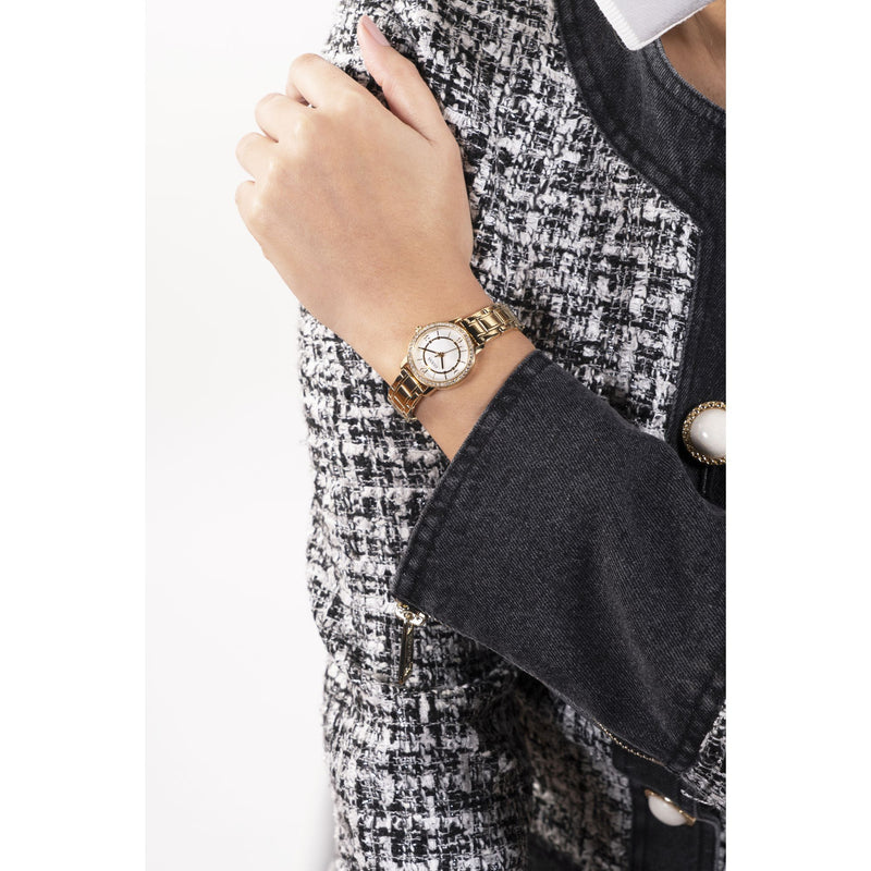 Guess Gold Melody Crystal Watch GW0468L2