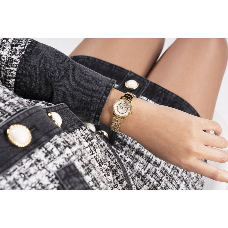 Guess Gold Melody Crystal Watch GW0468L2