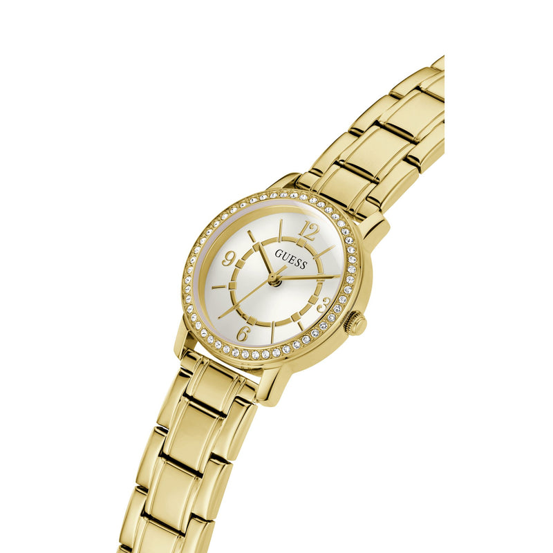 Guess Gold Melody Crystal Watch GW0468L2
