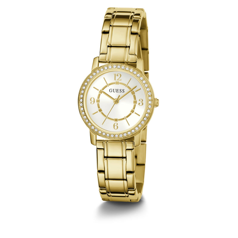 Guess Gold Melody Crystal Watch GW0468L2