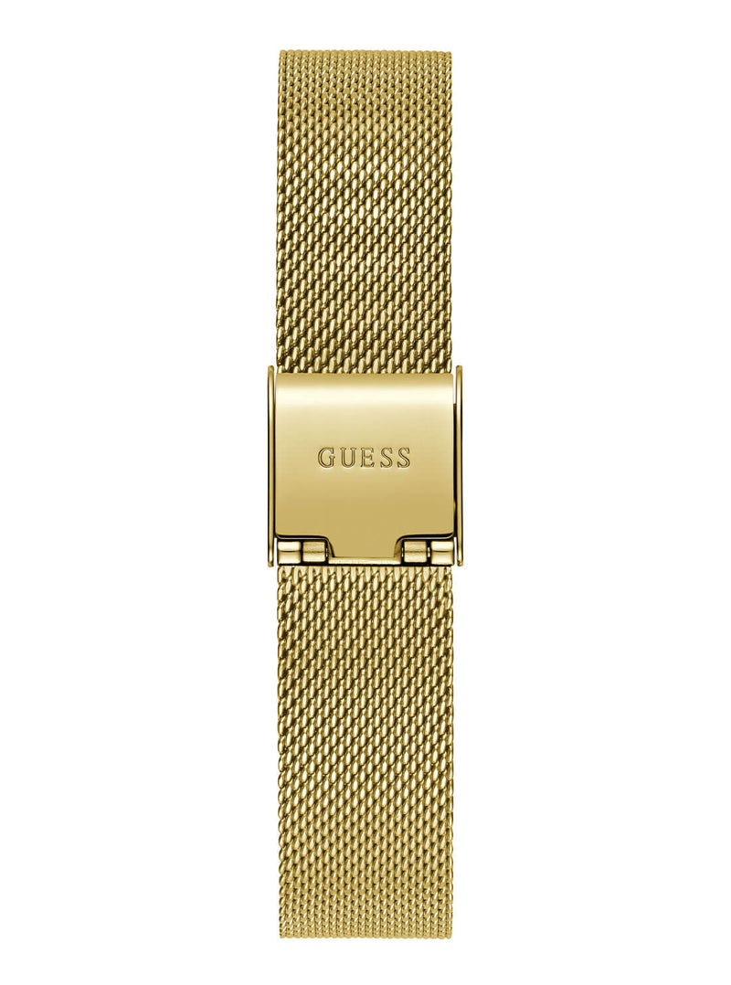 Guess Mini Gold Iconic Glitz Mesh Watch GW0671L2