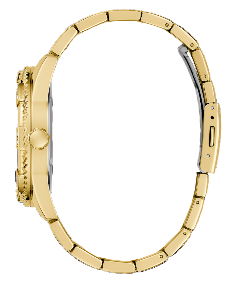 Guess Beast Black Dial Gold Stainless Steel Watch GW0783G1