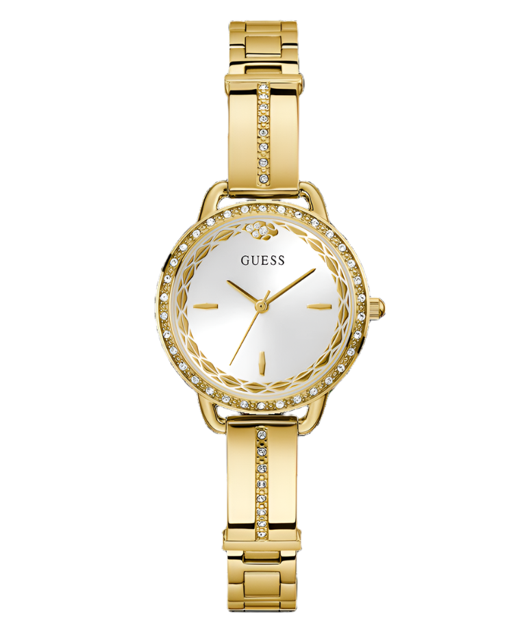 Guess Limited Edition Lunar New Year White Dial Stainless Steel Watch GW0856L1
