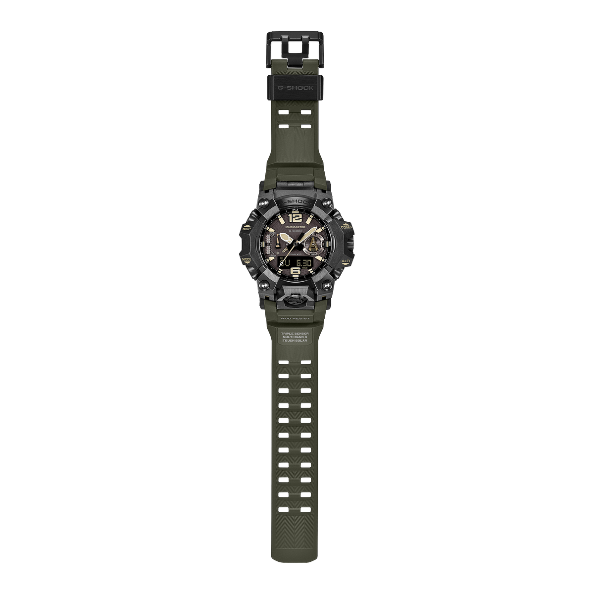 G-Shock Master of G Mudmaster Green Resin Band Watch GWGB1000-1A3