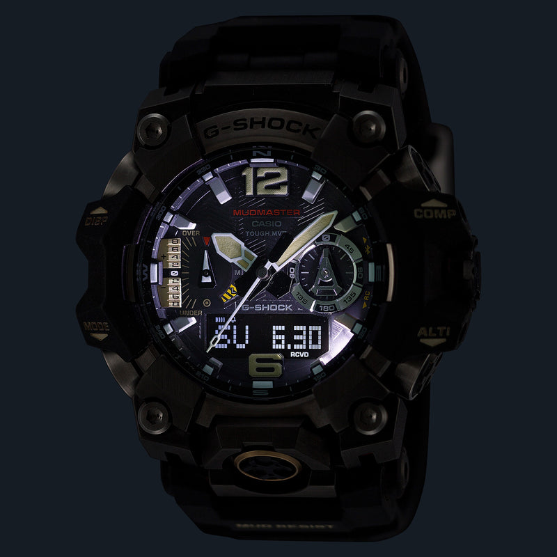 G-Shock Master of G-Land Mudmaster Black Dial Resin Band Watch GWGB1000-1A