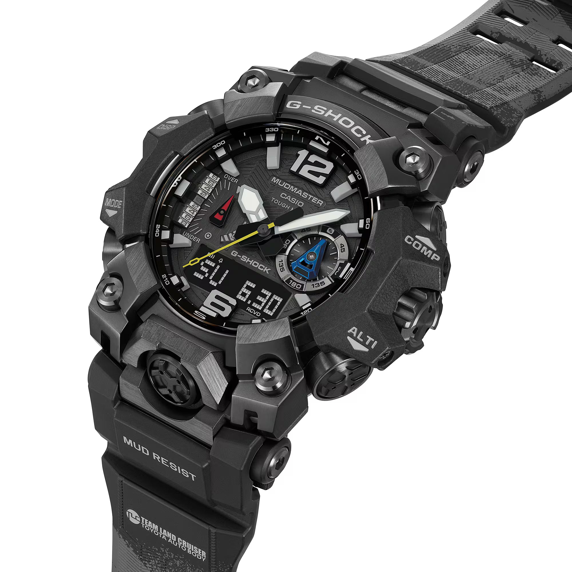 G-Shock Master of G-Land Mudmaster TEAM LAND CRUISER TOYOTA AUTO BODY Collab Watch GWGB1000TLC-1A