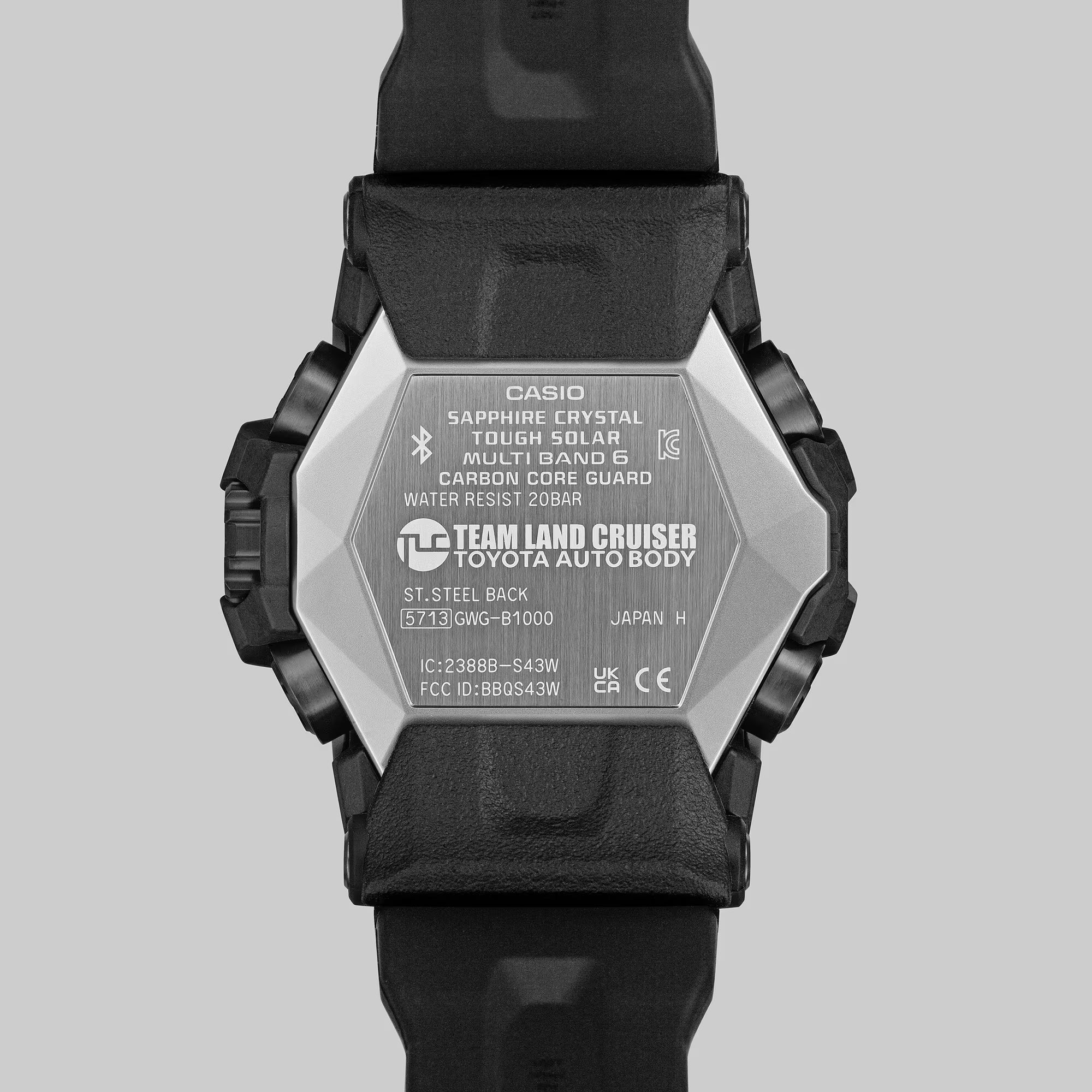 G-Shock Master of G-Land Mudmaster TEAM LAND CRUISER TOYOTA AUTO BODY Collab Watch GWGB1000TLC-1A