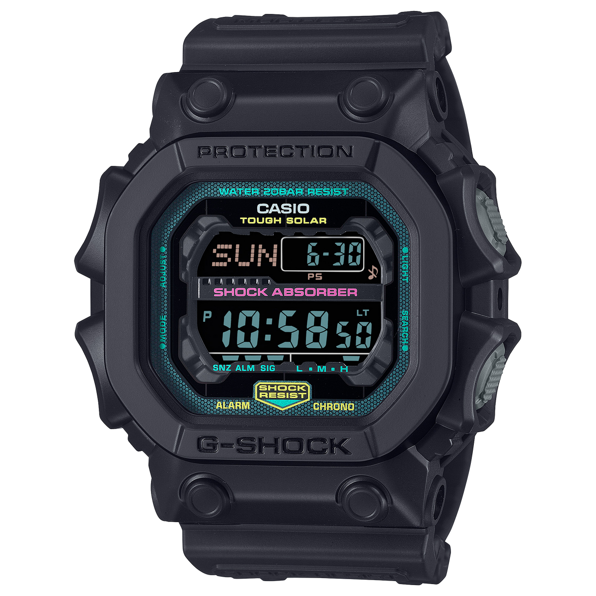 G-Shock GX-56 Series Digital Black Resin Band Watch GX56MF-1D