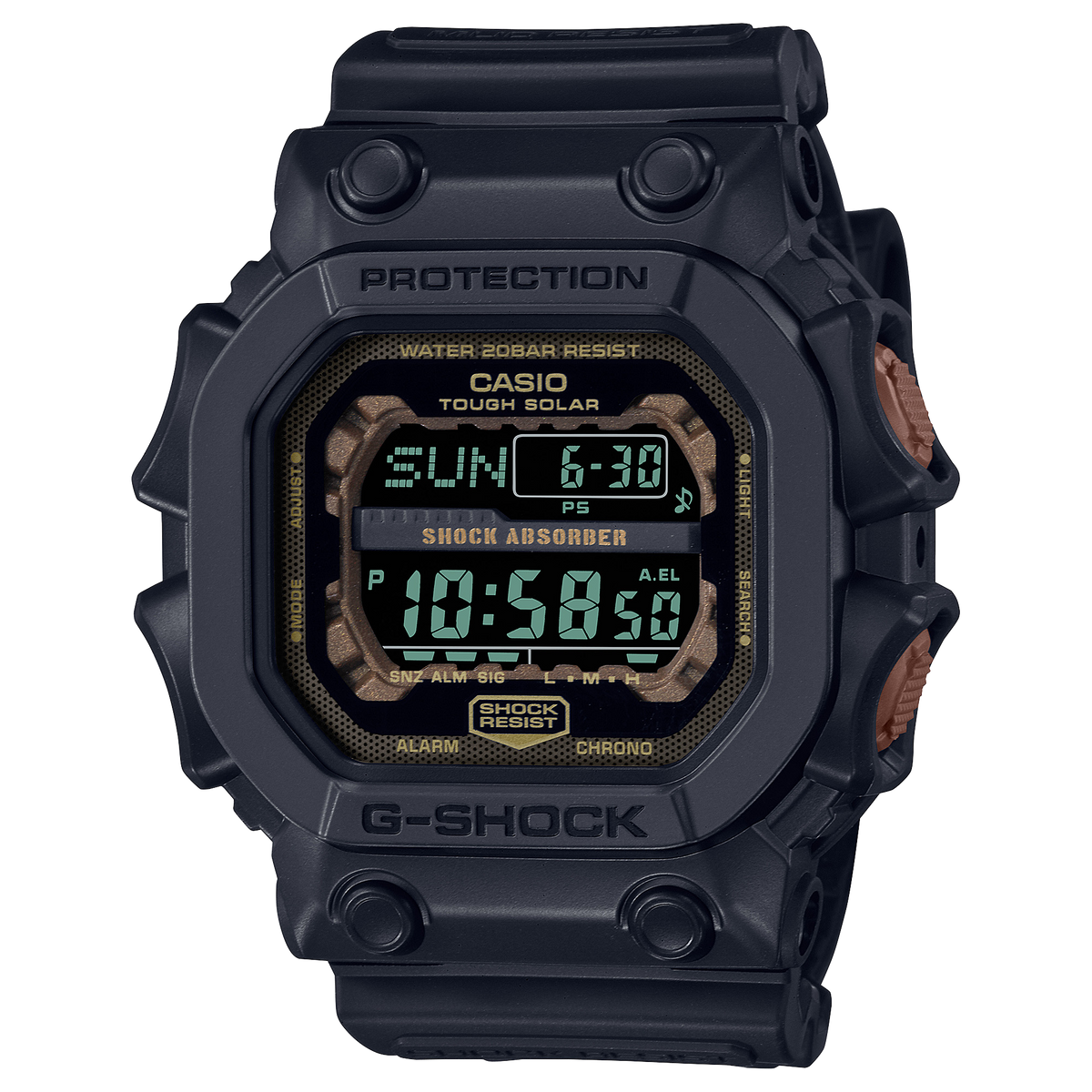 G-Shock Digital Black Resin Band Men's Watch GX56RC-1D