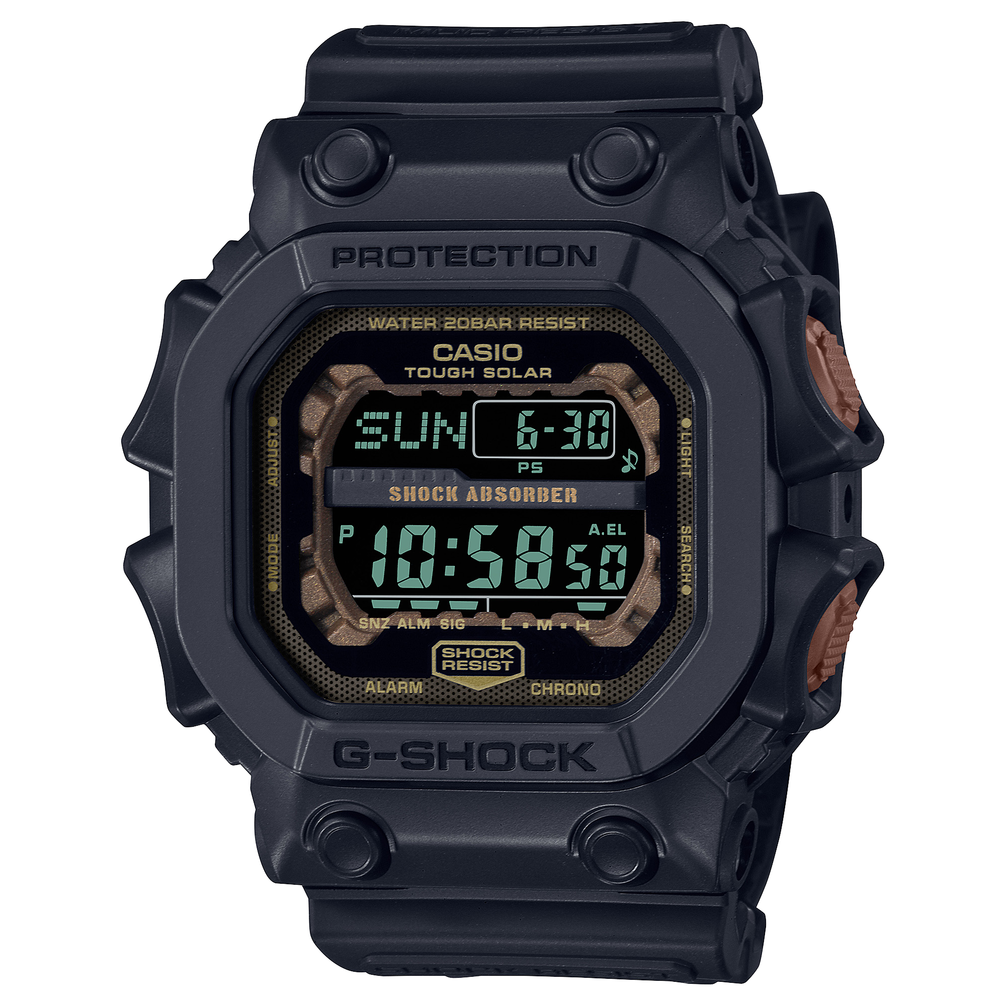 G-Shock Digital Black Resin Band Men's Watch GX56RC-1D