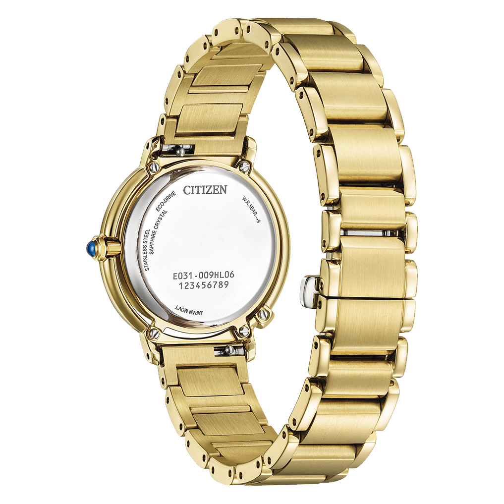 Citizen Eco-Drive Arcly Collections "BLESSING of AQUA" Dial Women's Watch EM1099-57L