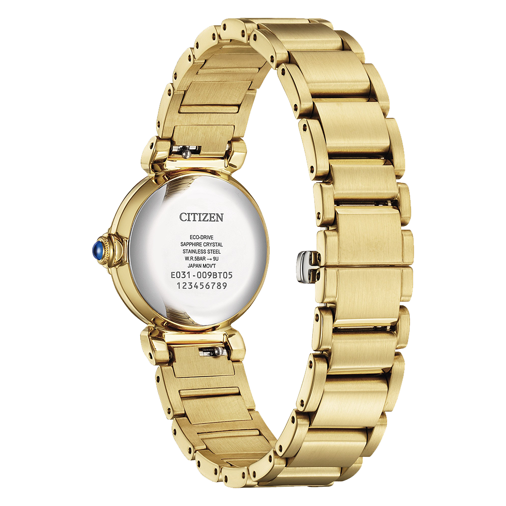 Citizen Eco-Drive Arcly Collections "BLESSING of AQUA" Dial Women's Watch EM1133-85L