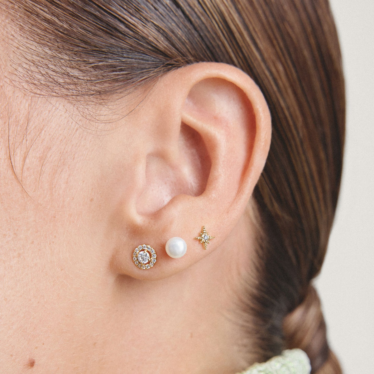 Thomas Sabo Stud earrings with brilliant-cut zirconia TH2372MY TH2372MY view 3