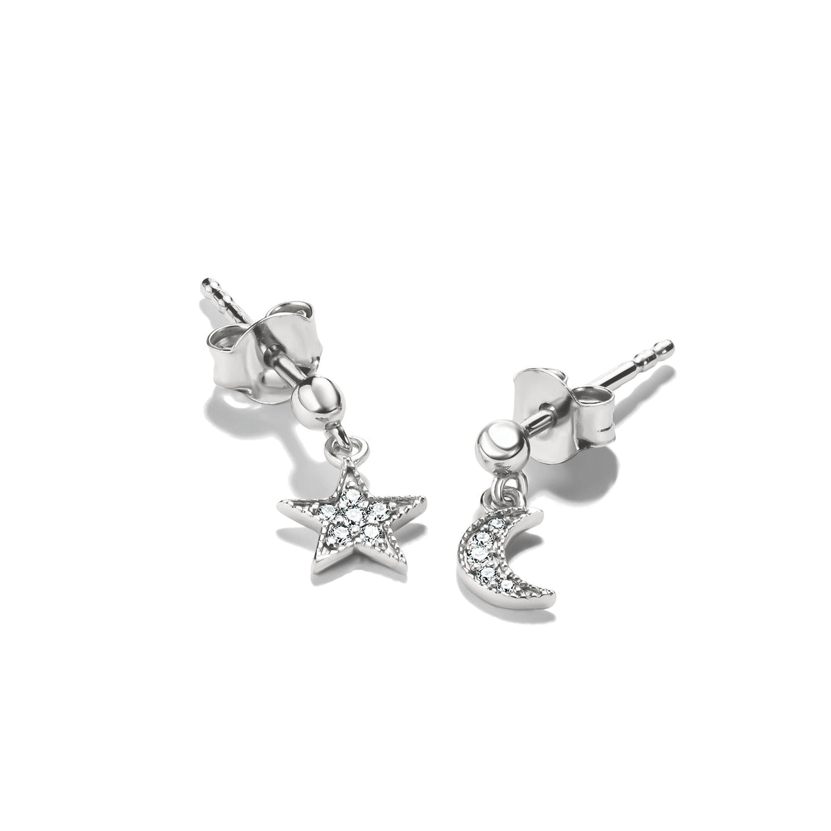 Thomas Sabo Stud earrings moon and star with zirconia TH2374 TH2374 view 4