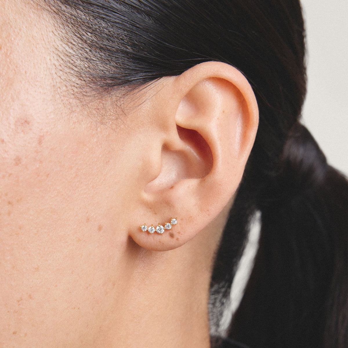 Thomas Sabo Stud earrings with zirconia TH2375MY TH2375MY view 2