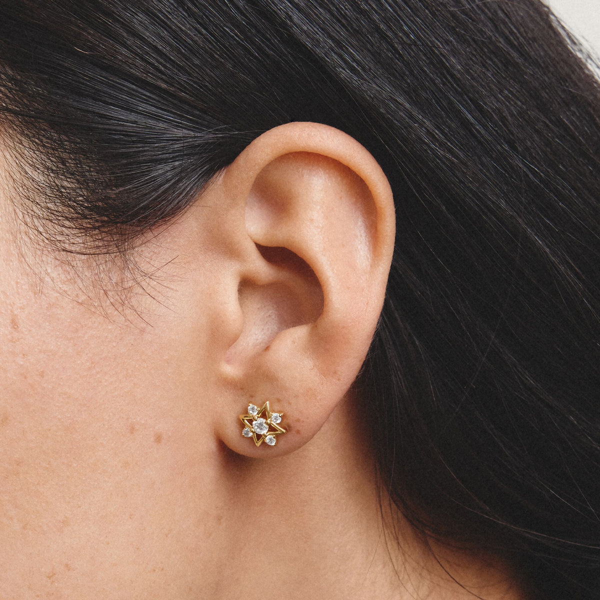 Thomas Sabo Stud earrings star with zirconia TH2380MY TH2380MY view 2