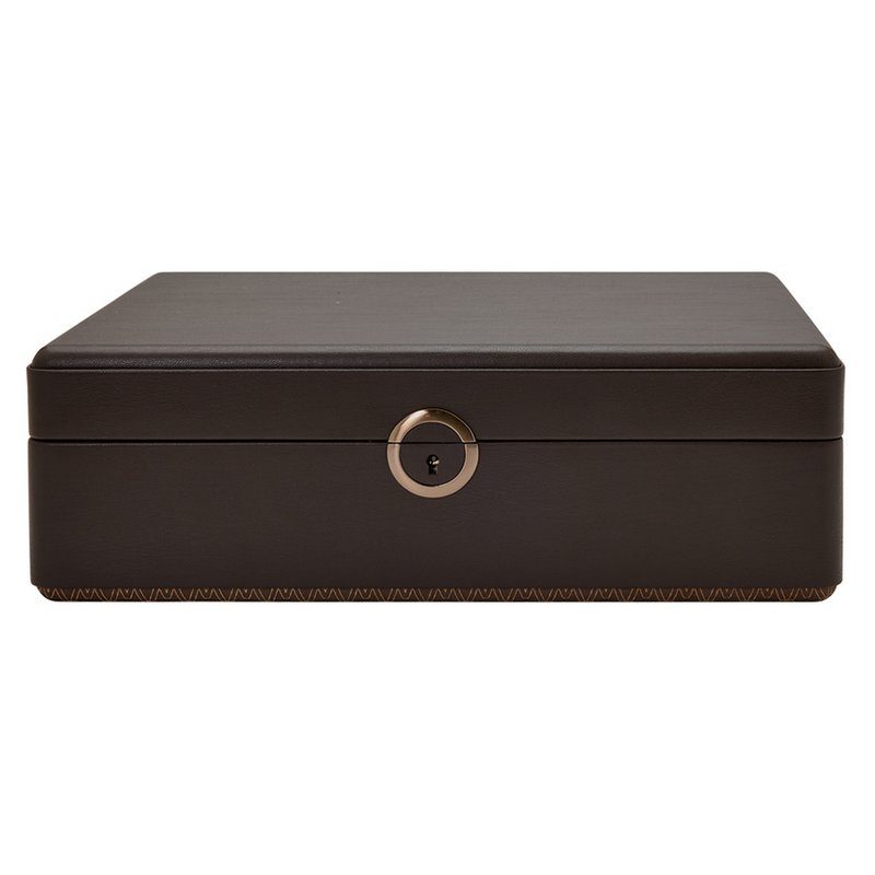 Wolf Earth 5 Piece Watch Box with Storage
