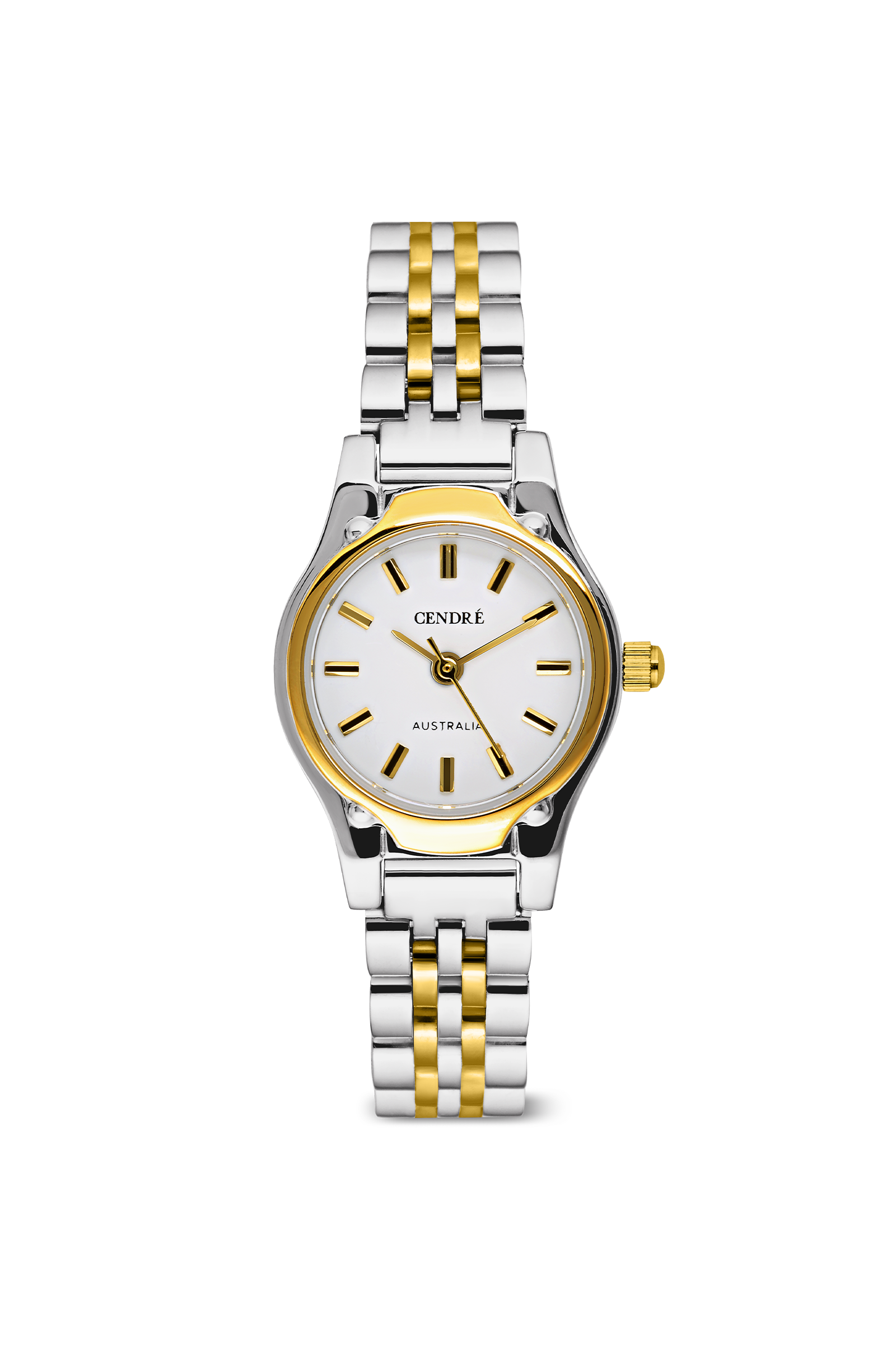 Cendré Isobel White Dial Two-Tone Women's Watch — front