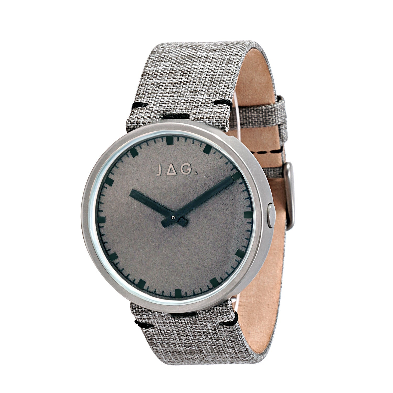 Jag Cronulla Silver Stainless Steel 42mm Mens Watch 2023
