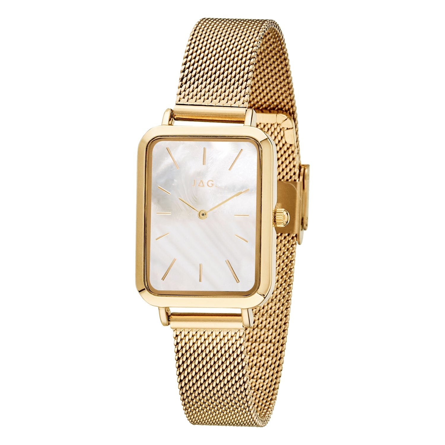 Jag Orana Gold Alloy 34mm Women’s Watch Elegant Everyday Style