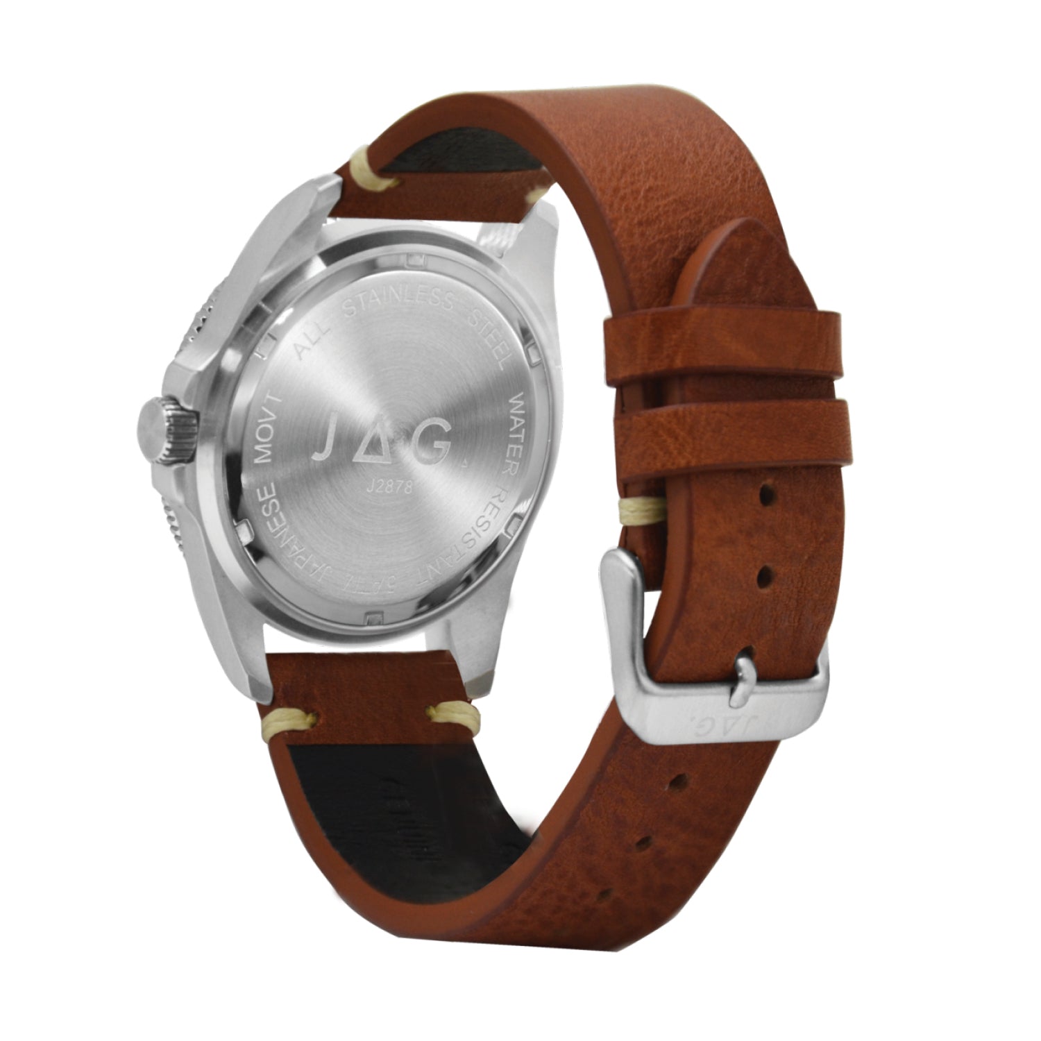 Jag Windsor Brown Stainless Steel 44mm Watch for Men 2024 Release