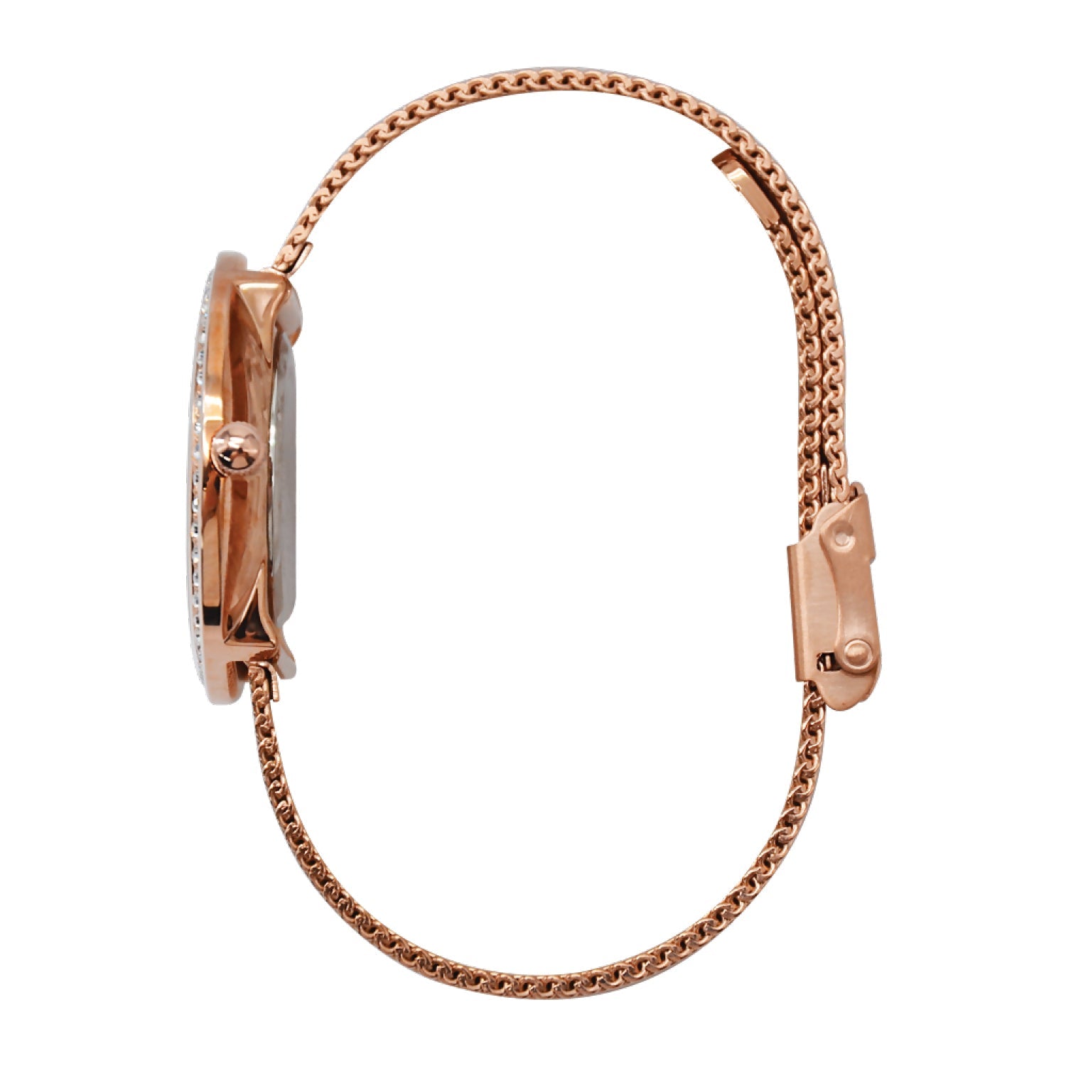 Jag Henley Rose Gold Stainless Steel Womens 35mm Watch Luxury
