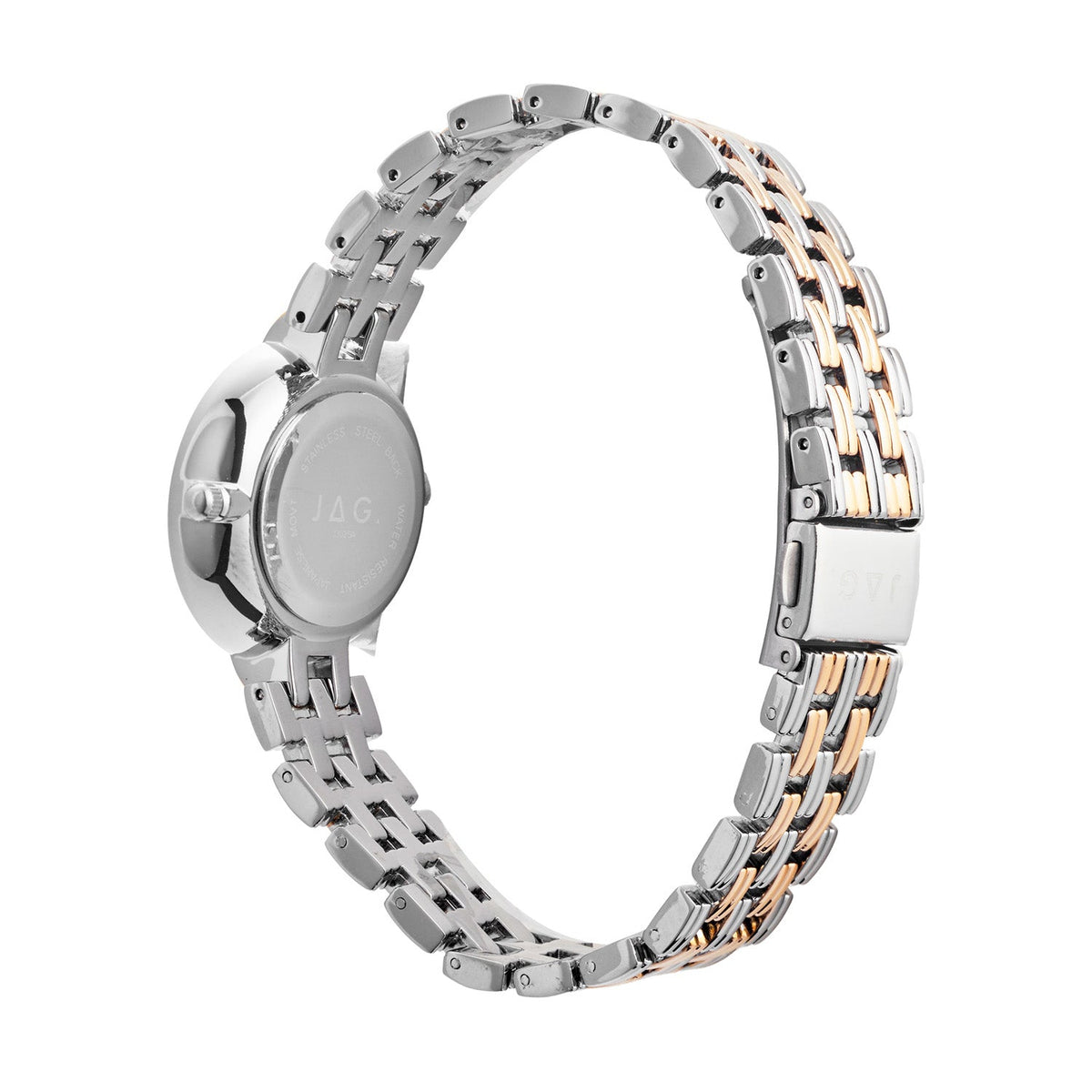 JAG Iluka Womens Pink MOP Dial 30mm Two-Tone Watch J3025A