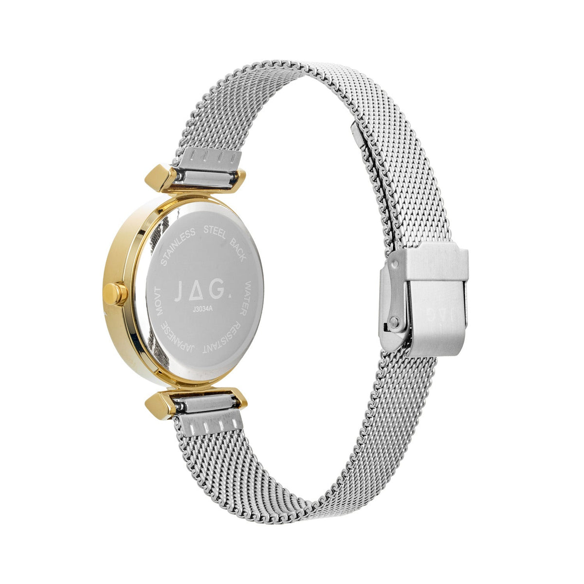 JAG Mudgee Womens Silver Dial 35mm Silver Watch J3034A