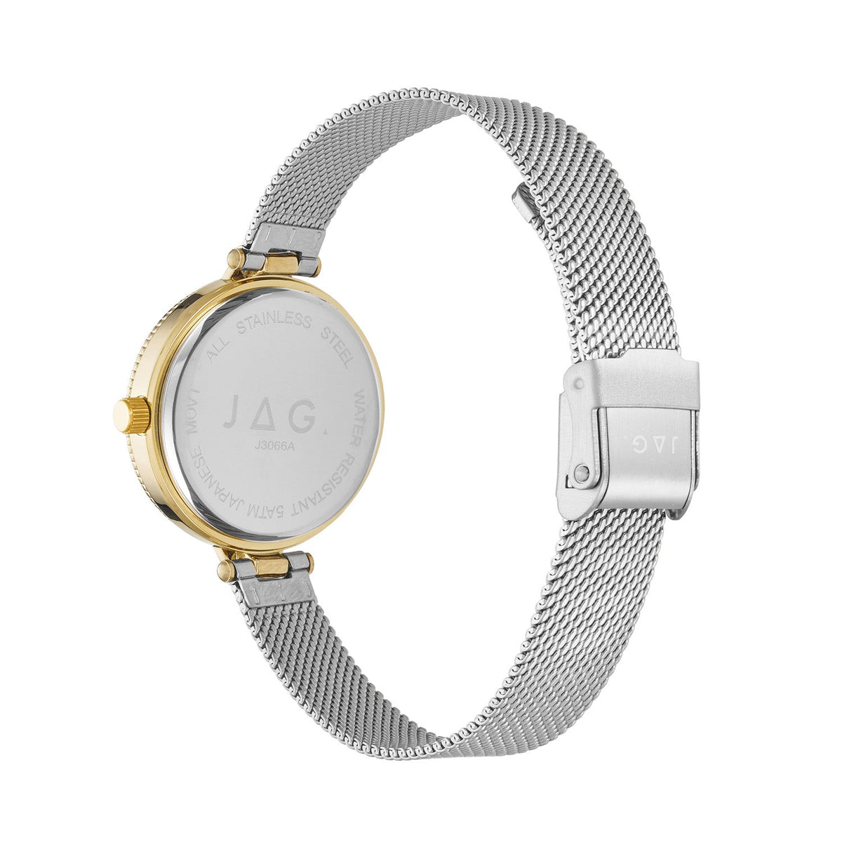 Jag Maddy Silver Dial Silver Steel Womens Watch J3066A view 2
