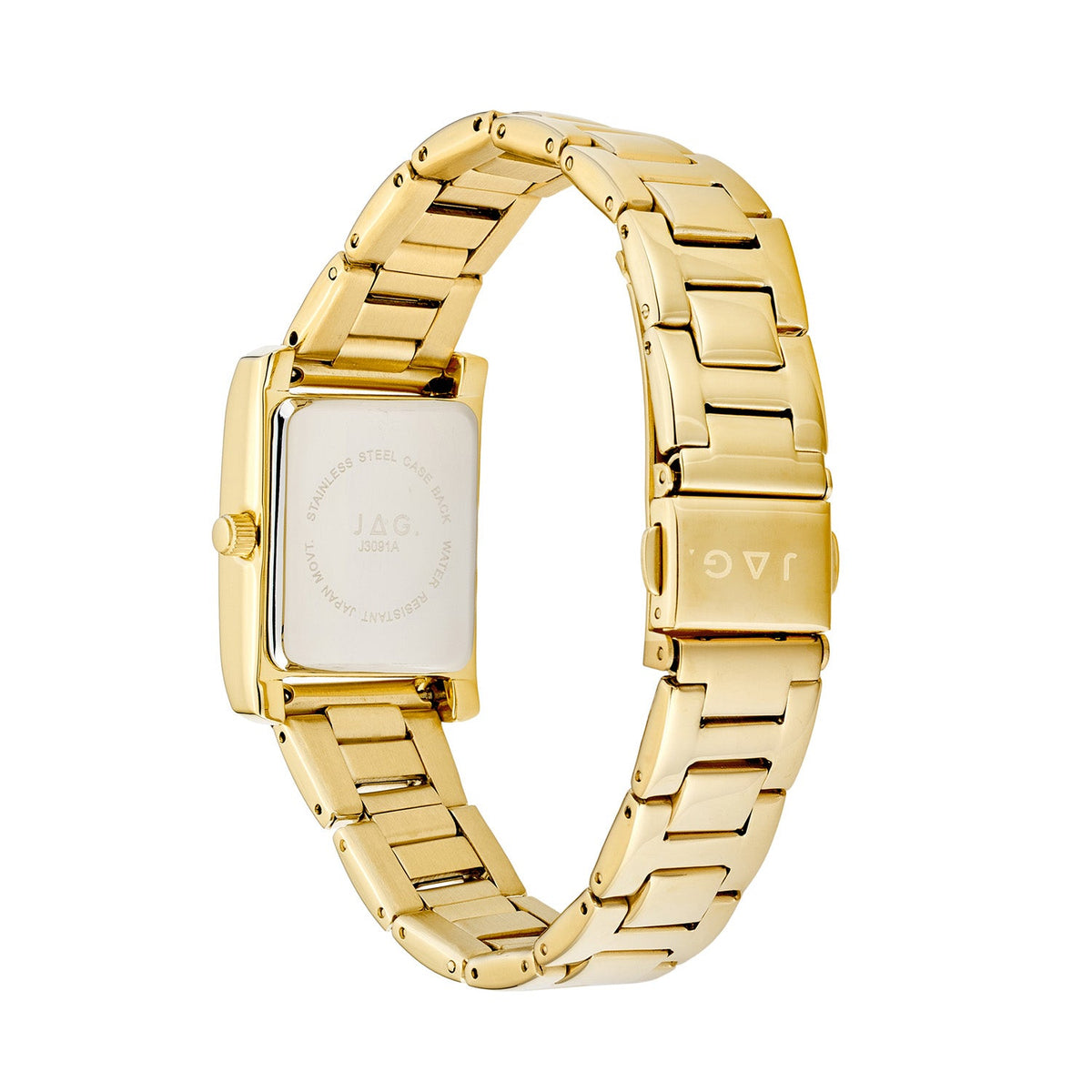 Jag Sienna Gold Dial Gold Steel Womens Watch J3091A view 2