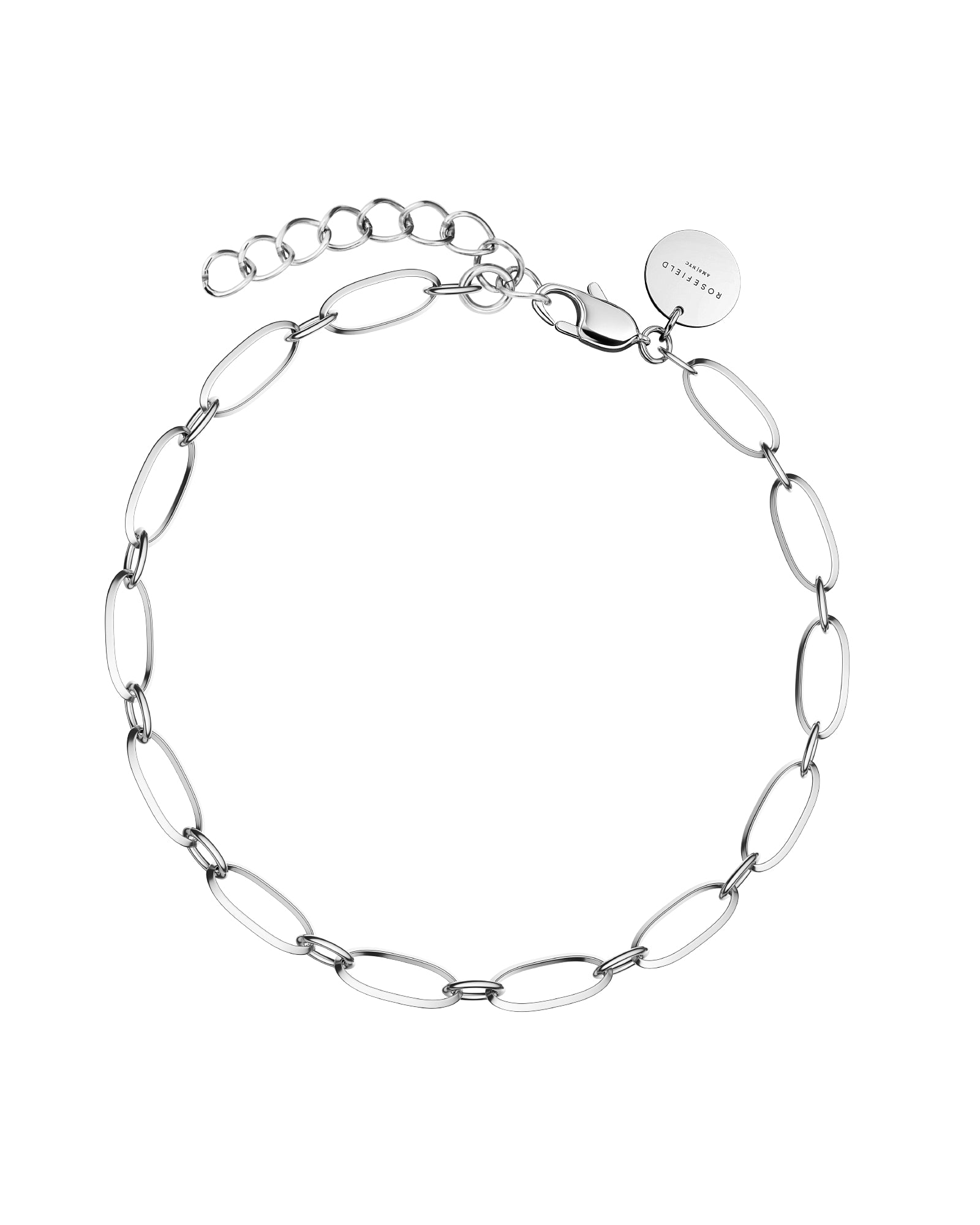Rosefield Oval Silver Bracelet JBOLS-J541