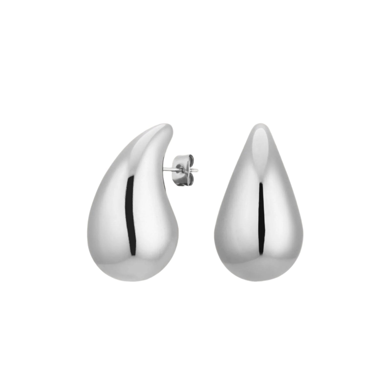 Rosefield Teardrop Silver Earring JETDS-J932