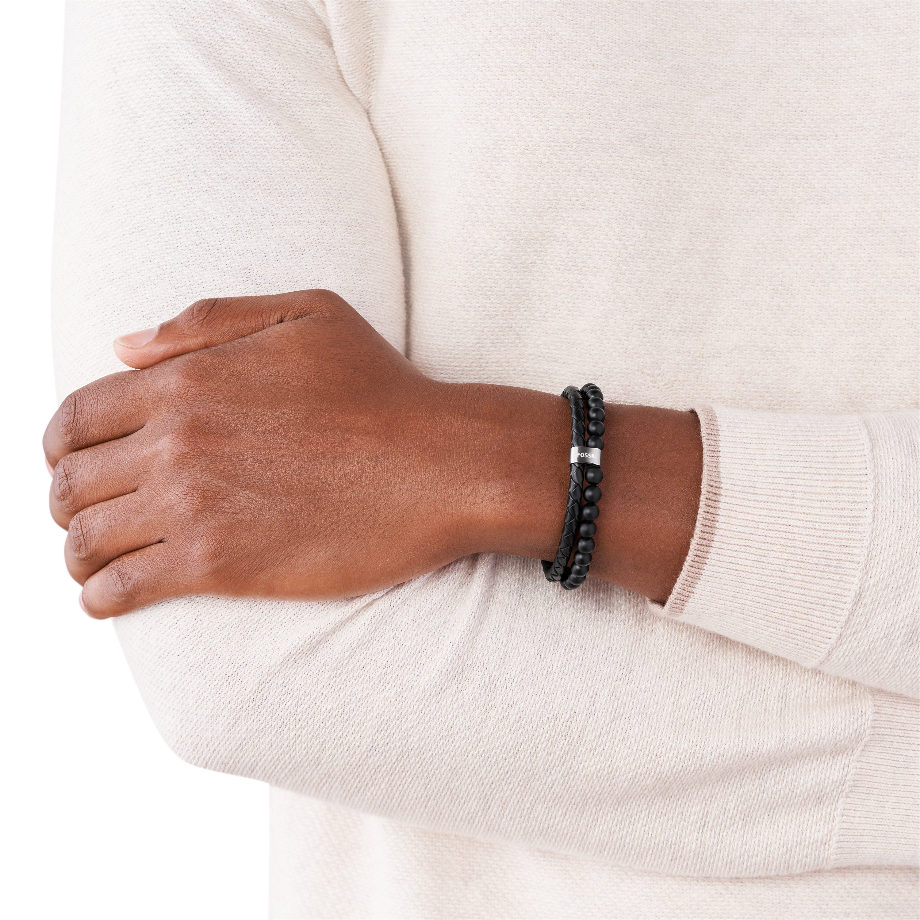 Fossil Vintage Casual Two Tone Bracelet JF02763040