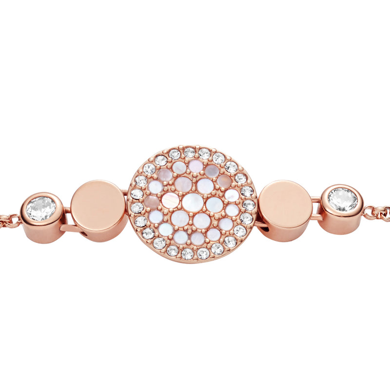 Fossil Mop Rose Gold Bracelet JF02905791