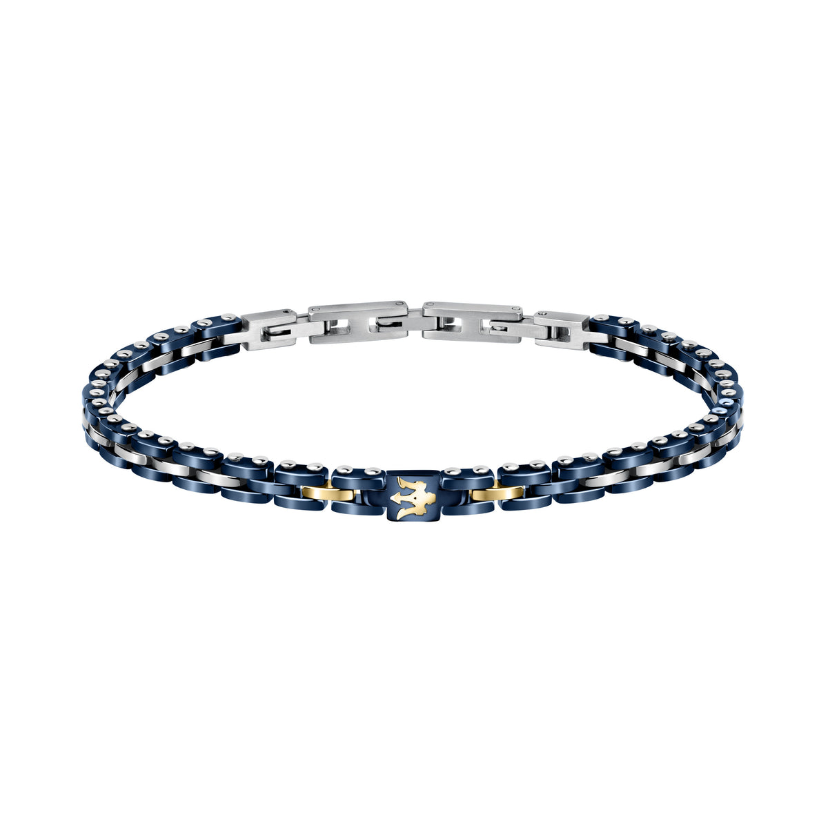Maserati Ceramic Blue and Gold Bracelet