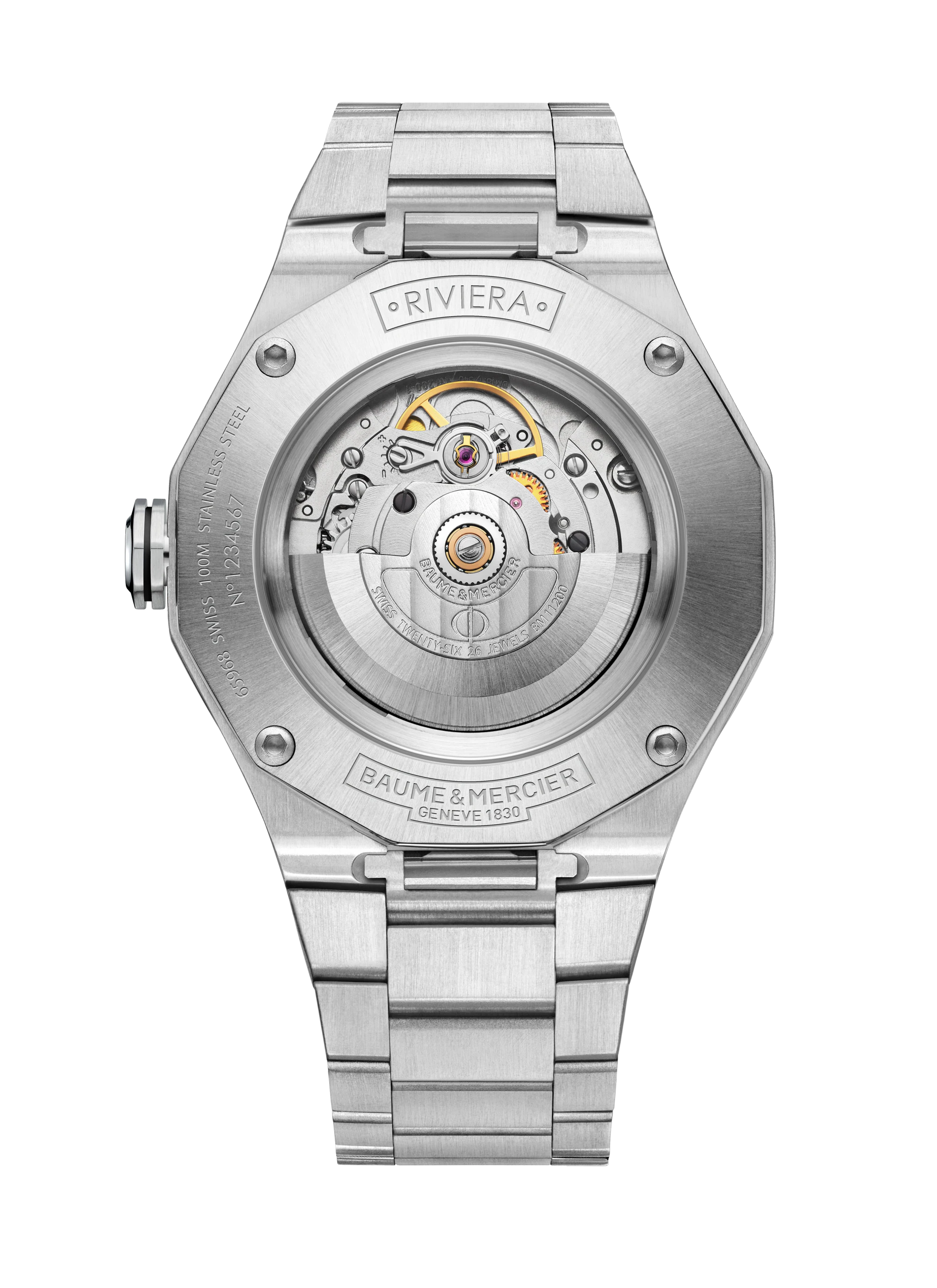 Baume & Mercier Riviera White Dial Automatic 42mm Watch M0A10829