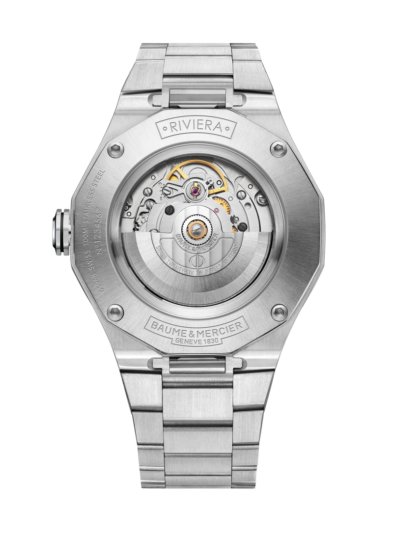 Baume & Mercier Riviera White Dial Automatic 42mm Watch M0A10829