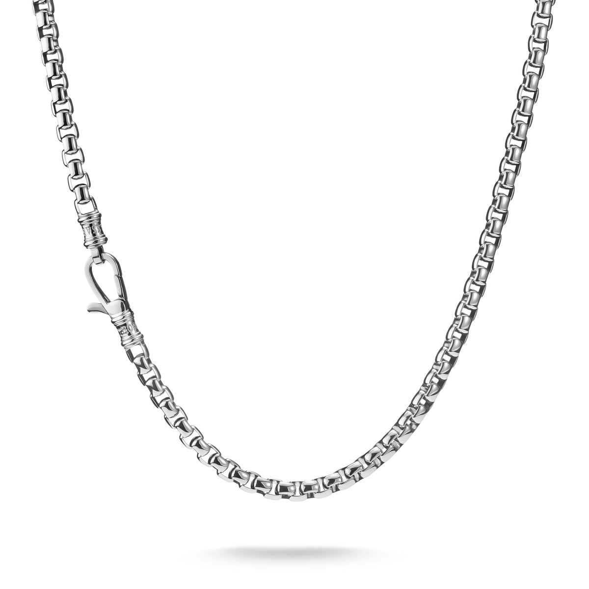 Thomas Sabo Stainless Steel Box Chain Necklace 5.2mm TKE2398S-55 TKE2398S-55 front packshot