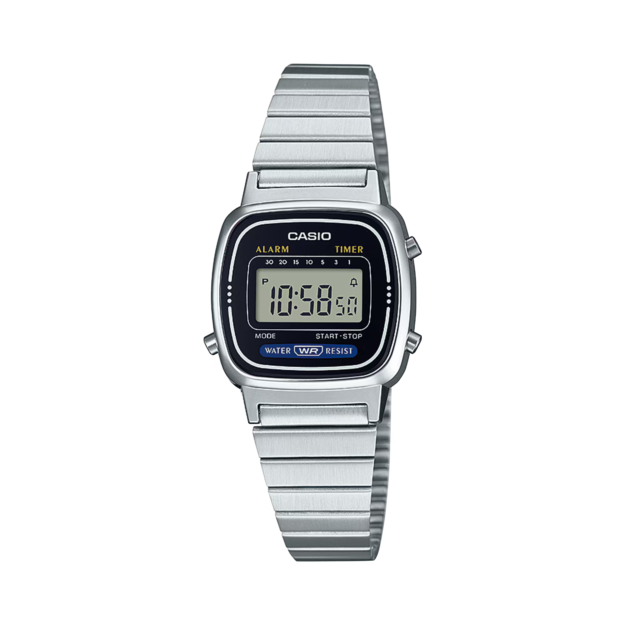 Casio Womens La670Wa-1 Daily Alarm Digital Watch LA670WA-1D