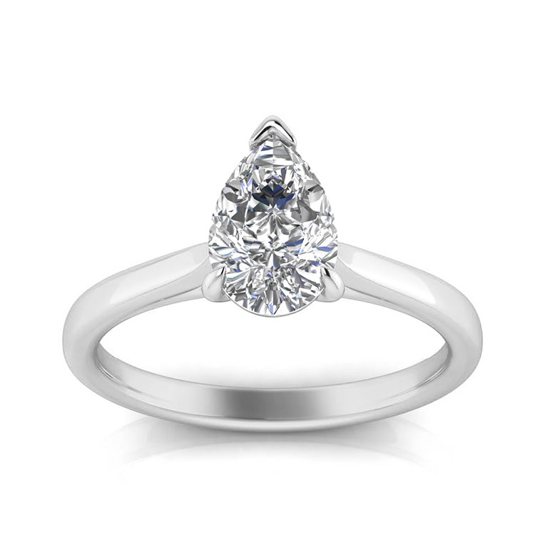 1.00ct Lab Grown Diamond Ring in 9K White Gold