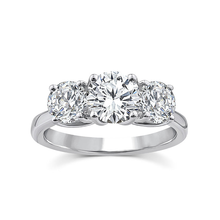 2.00ct Lab Grown Diamond Ring in 9K White Gold