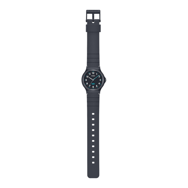 Casio Bio-Based Black Resin Band Watch LQ24B-1B