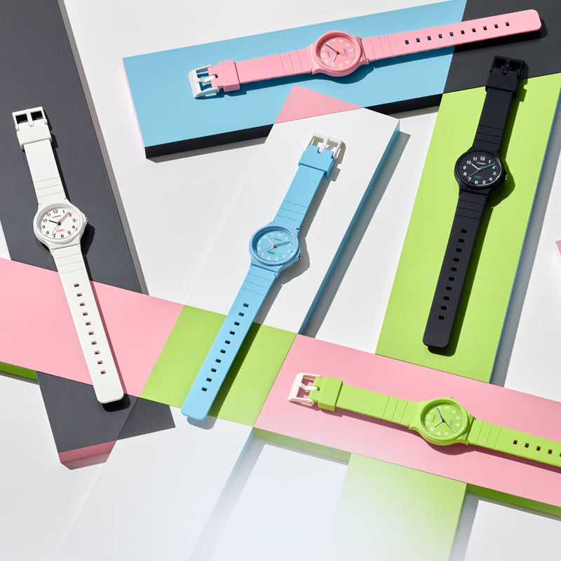 Casio Bio-Based Pink Resin Band Watch LQ24B-4B