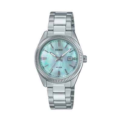 Casio Standard Analogue Stainless Steel Watch LTP1302DS-2A