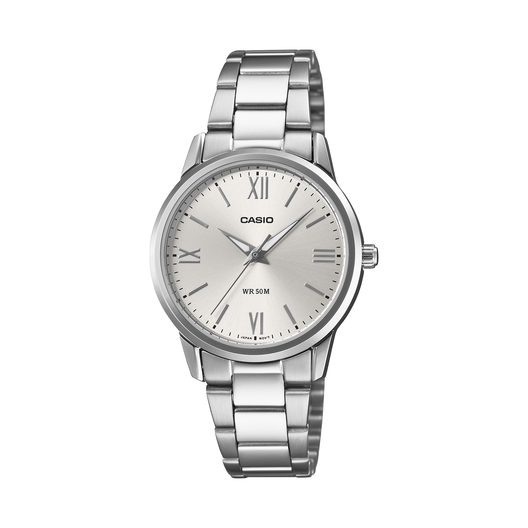 Casio Analog Stainless Steel Silver Dial Watch LTP1303DD-7A